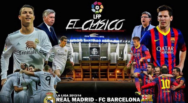Real Madrid vs Barcelona 3-4 EL CLASICO 2014 – NO COMMENTS