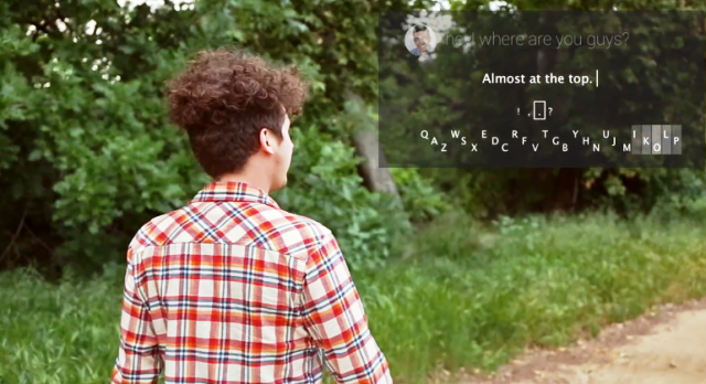 Google Glass qo`zoynagiga klaviatura o`ylab topishdi (+video)