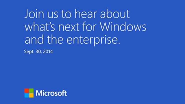 Microsoft 30-sentyabr` kuni yangi Windows ni taqdim etishi mumkin.