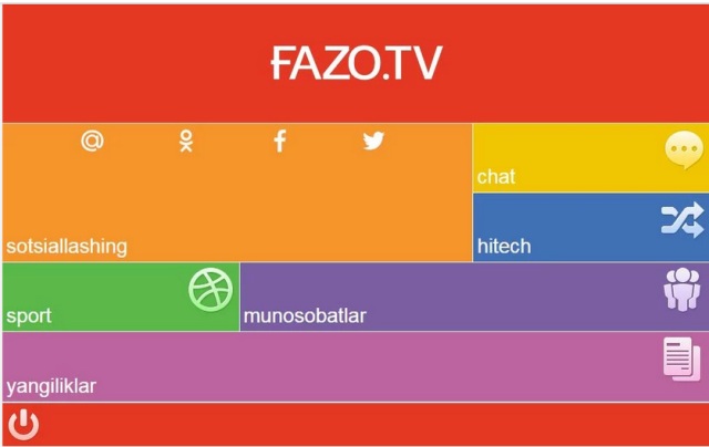 Fazo.tv ning Android uchun yangi dasturi taqdim etildi