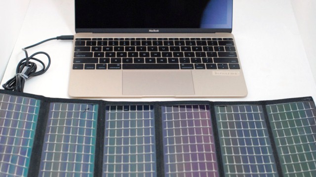 AppleMacBook uchun birinchi quyosh batareyalari