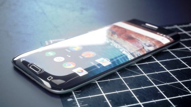 Yangi uch taraflama bukilgan Samsung Galaxy S7 Edge (+video)