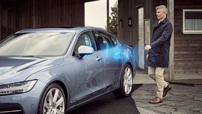 Volvo avtomobillari smartfon bilan ochiladi