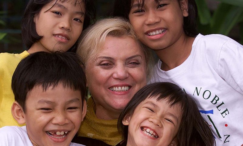 Christina Noble Working for Children