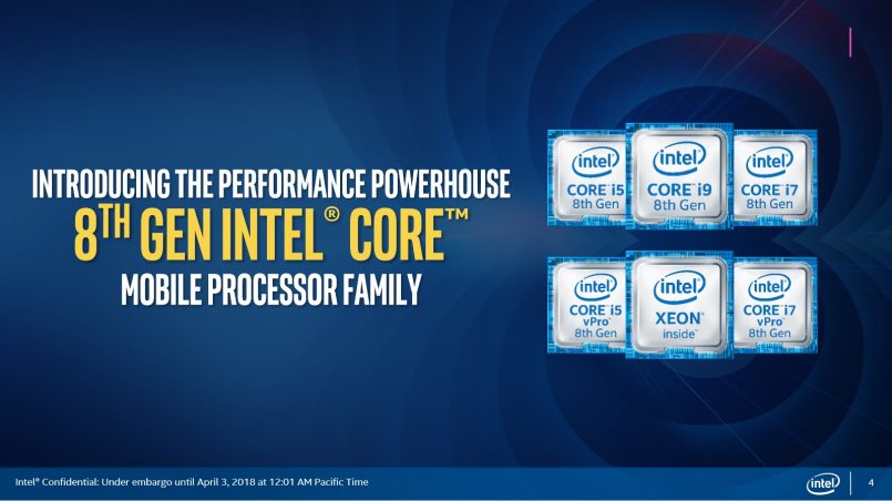 Intel 6-yadroli Core i9 protsessorini taqdim etdi