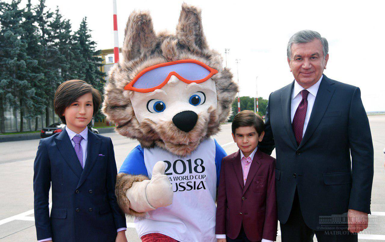 Prezident Shavkat Mirziyoev Moskvaga keldi