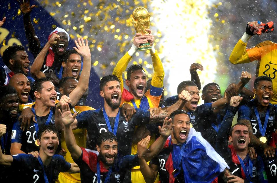 Сборная Франции обыграла Хорватию в финале чемпионата мира—2018