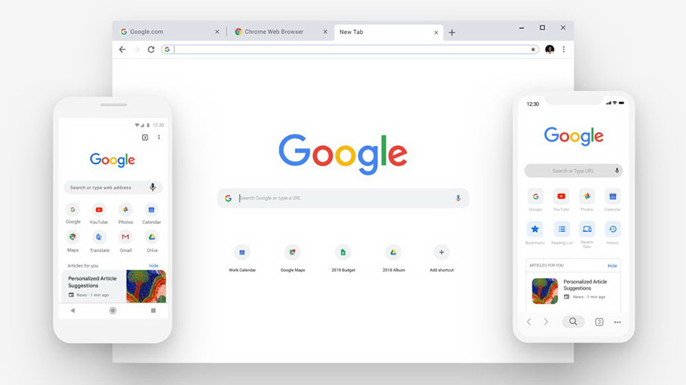 Google Chrome dizaynini yangiladi