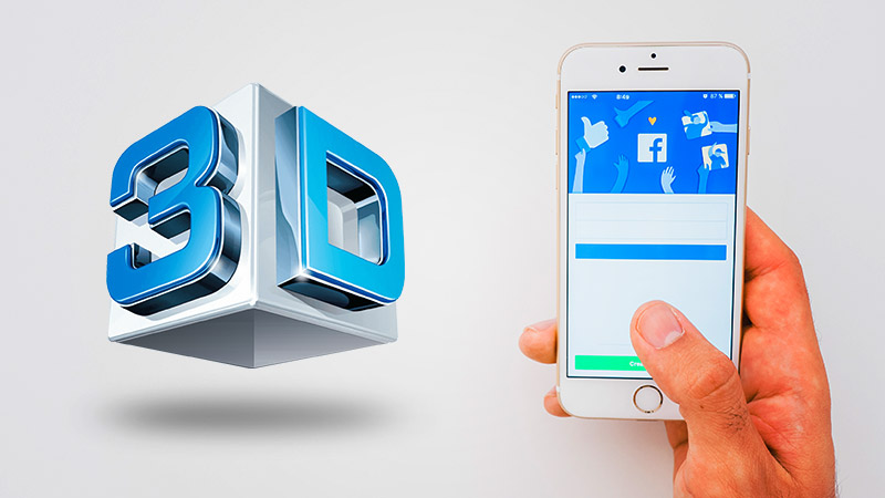 Facebook 3D fotosuratlarni yuklashga ruxsat berdi