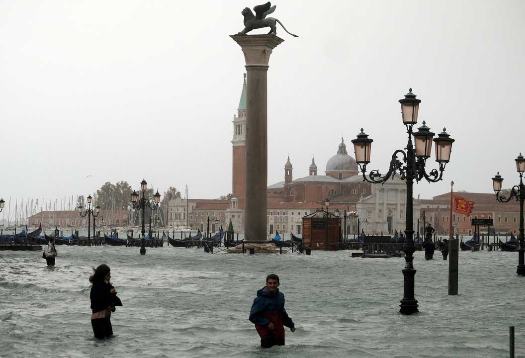 Венеция – город на воде ушёл под воду