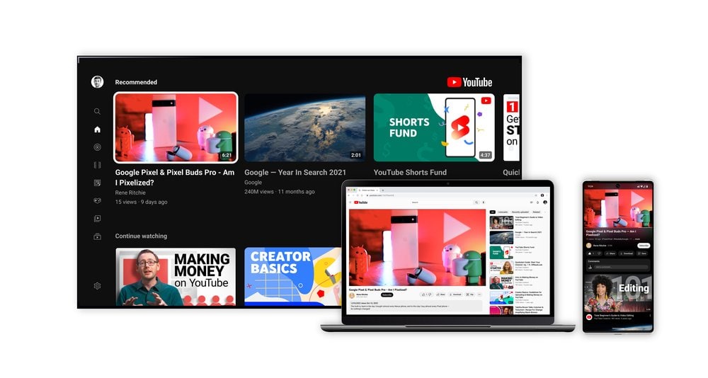 YouTube yangi dizayn va funksiyalar bilan o‘zgartirilmoqda