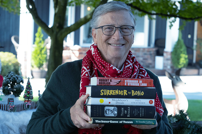 5 книг от Билла Гейтса, которые стоит прочитать в новогодние праздники