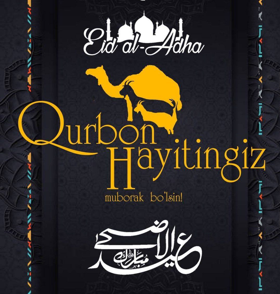 Qurbon Hayitingiz muborak bo’lsin