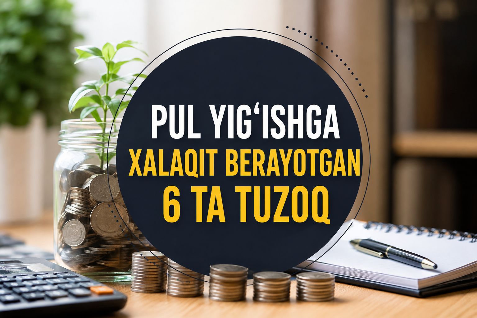 Pul yig‘ishga xalaqit berayotgan 6 ta tuzoq
