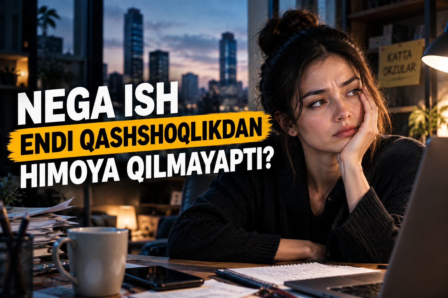 Nega ish endi qashshoqlikdan himoya qilmayapti?